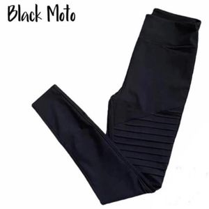 Black Moto Leggings